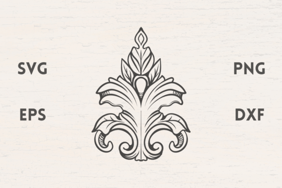Download Vintage Leaves Ornament SVG - Premium Resources