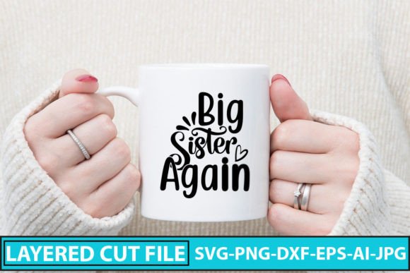 Download Big Sister Again SVG Cut File - Svg cut file Collection