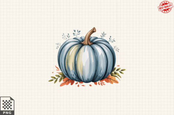 Download Birth Month Floral Pumpkin Clipart PNG - Month floral Collection