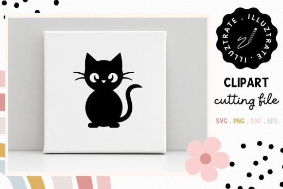 Download Black Cat SVG Cut File | Halloween Cat - Svg cut file Collection