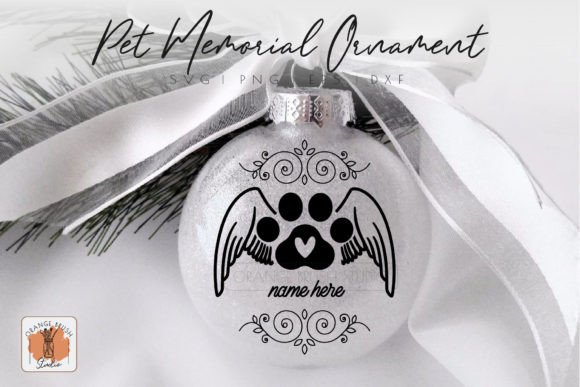 Download Cat Paw Memorial Christmas Ornament SVG - Premium Resources
