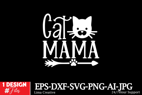 Download Cat Mama SVG Cut File - Svg cut file Collection