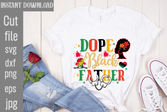 Download Dope Black Father SVG Cut File - Svg cut file Collection