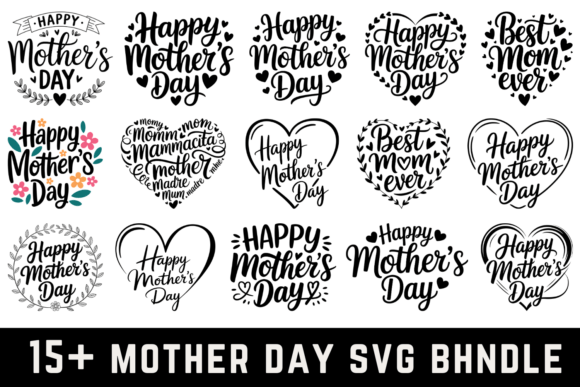 Download 15 Mother Svg Bundle | Svg Cut File - Svg cut file Collection